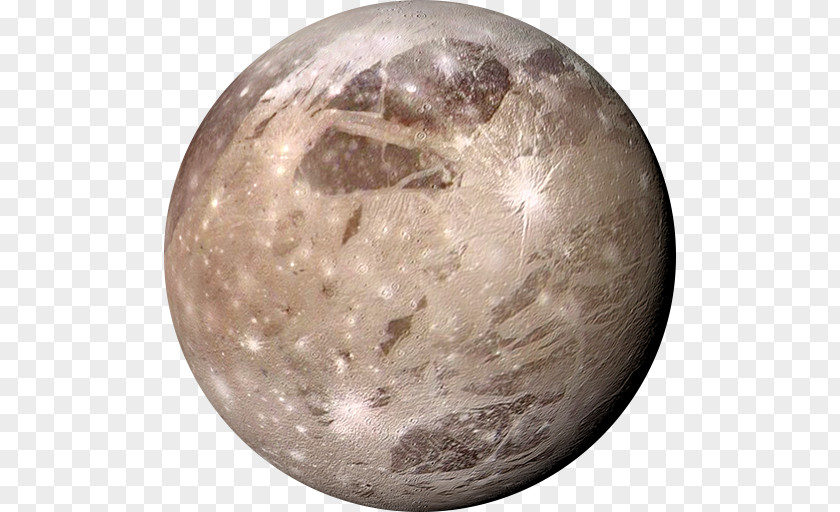 Leave The Moon On Ganymede Moons Of Jupiter Natural Satellite Galilean PNG