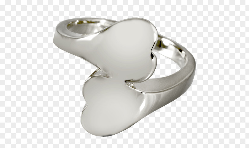 Silver Ring Jewellery Cremation Urn PNG
