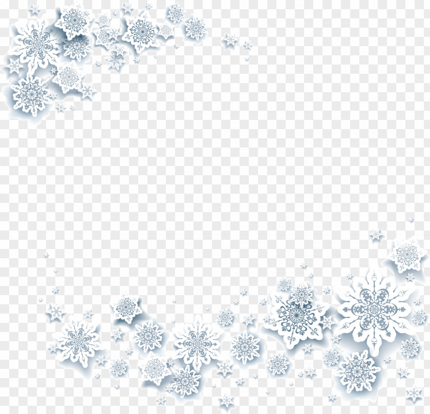 White Ice Snow Snowflake Crystal PNG