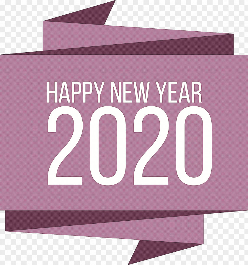 2020 Happy New Year PNG