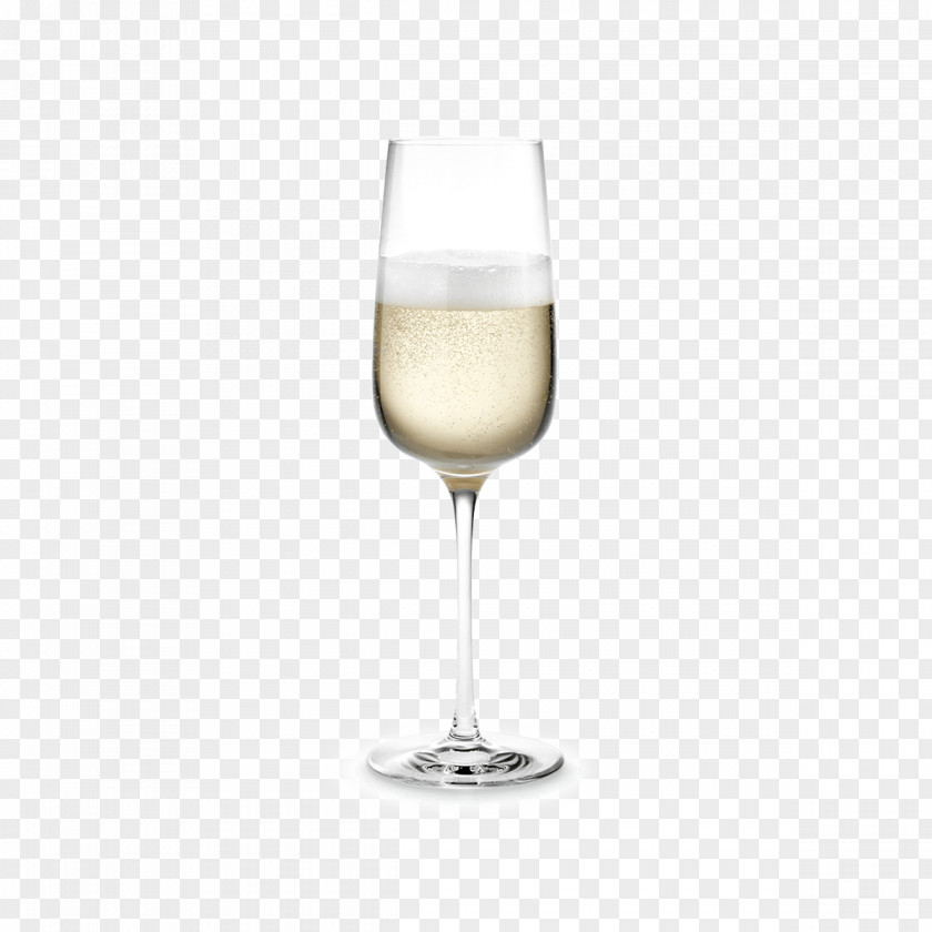 Champagne Holmegaard Glass Wine Cocktail PNG