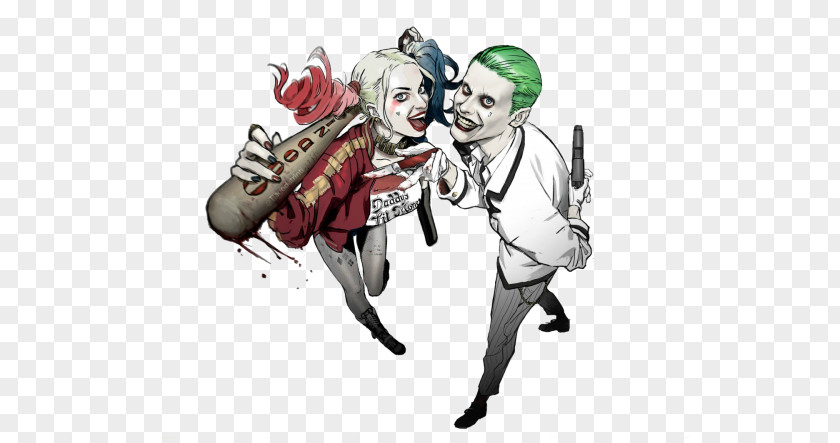 Harley Quinn Joker Comics Desktop Wallpaper PNG