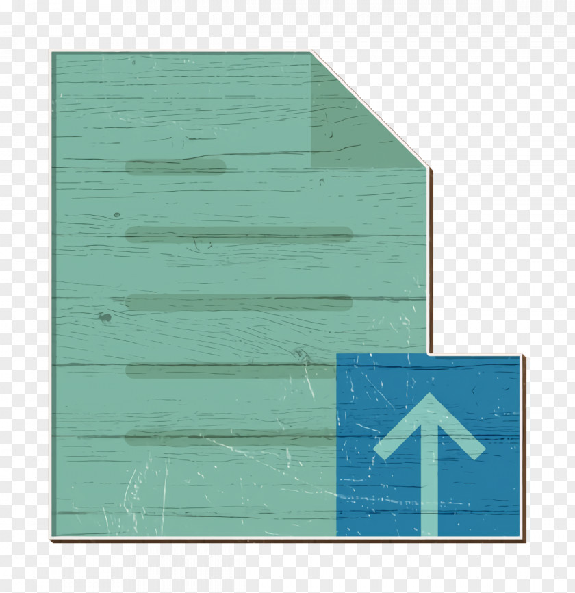 Rectangle Teal Upload Icon Interaction Assets File PNG