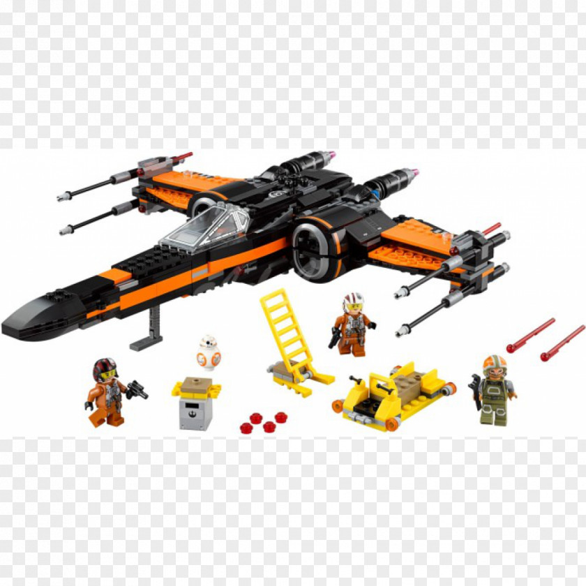 Toy Poe Dameron X-wing Starfighter LEGO 75102 Star Wars Poe's X-Wing Fighter Anakin Skywalker PNG