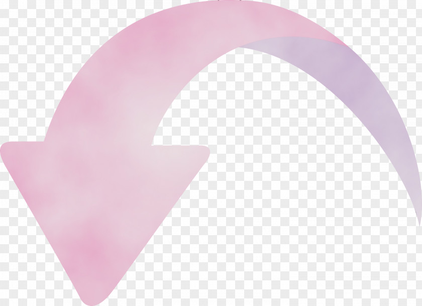 Pink M Angle Heart PNG
