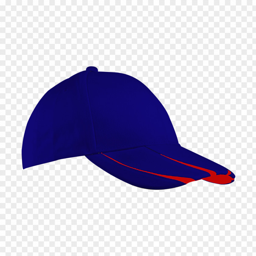 Baseball Hat Cap Cobalt Blue PNG