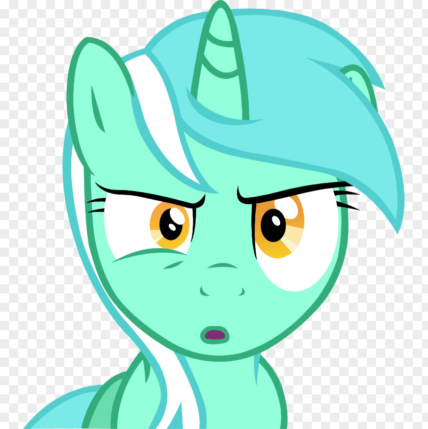 Confused Vector My Little Pony: Friendship Is Magic Fandom Lyra DeviantArt PNG