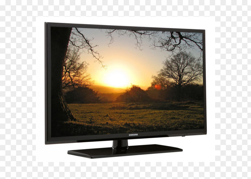 LED-backlit LCD Television Set High-definition 1080p PNG