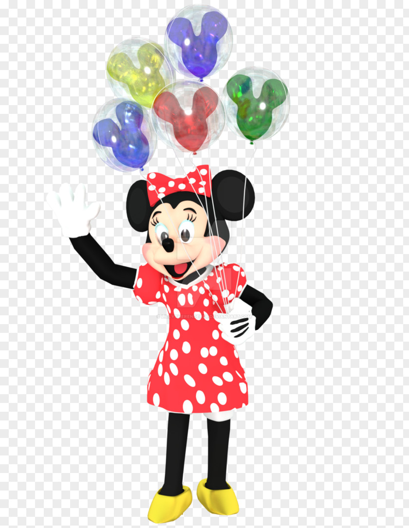 Mickey Mouse Minnie Mascot Cartoon PNG
