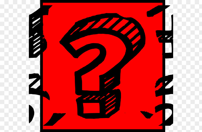 Red Question Clip Art PNG
