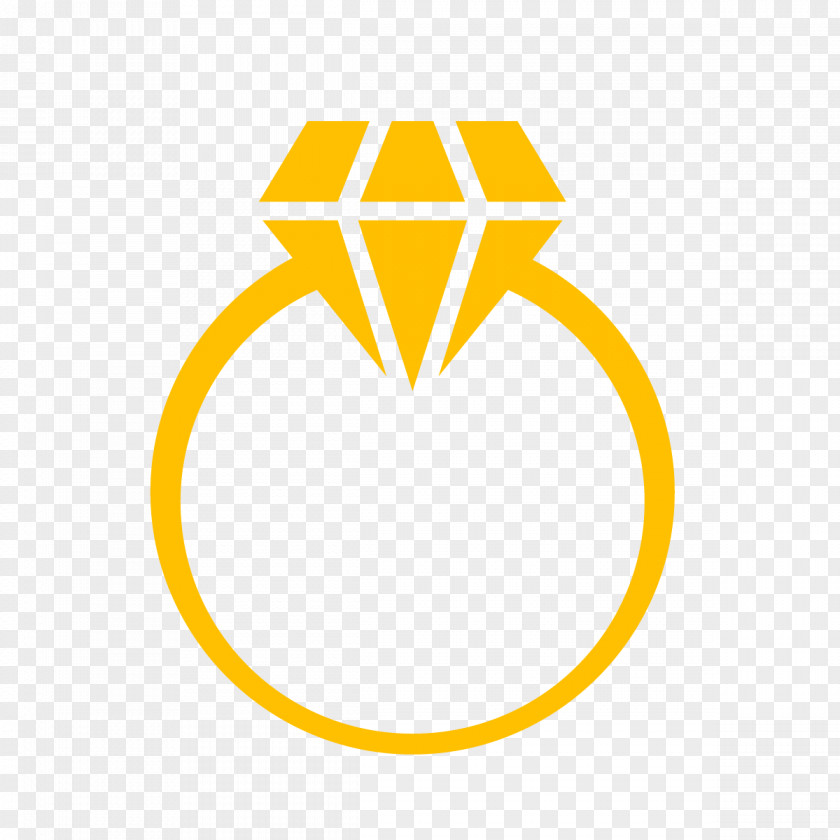 Vector Diamond Ring Engagement Clip Art PNG