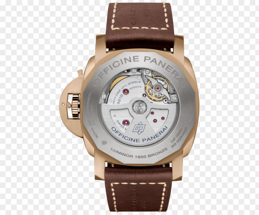 Watch Panerai Men's Luminor Marina 1950 3 Days Movement Jewellery PNG