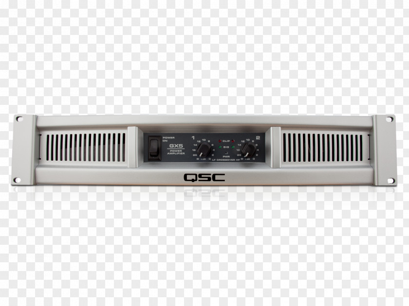 Audio Power Amplifier QSC Products GX5 GX7 GX3 PNG