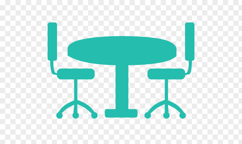 Coworking Space Table Chair Clip Art PNG