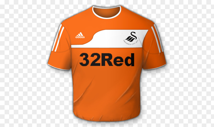 T-shirt Sports Fan Jersey Swansea City A.F.C. PNG