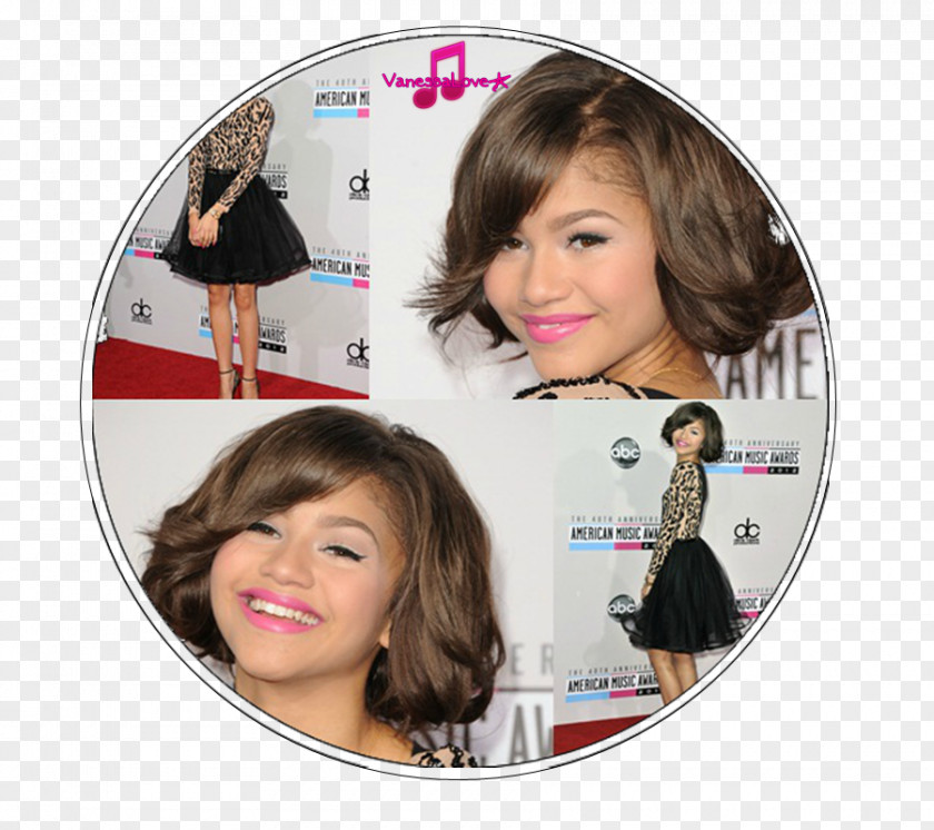 Zendaya Hair Coloring Black PNG