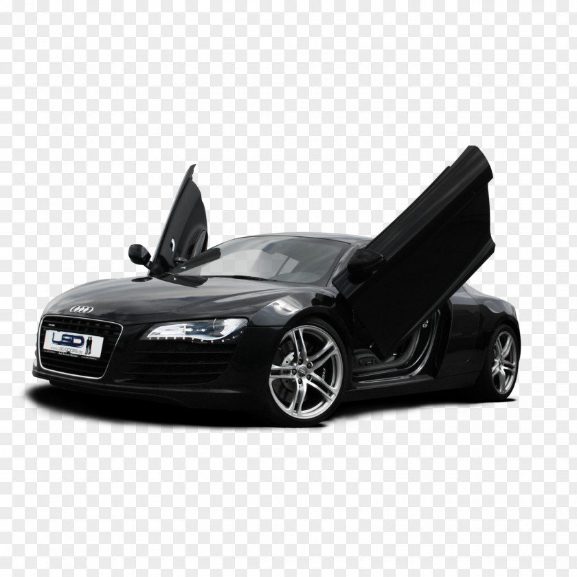 Black,Open The Door,car,Audi R8 2012 Audi GT Car Quattro PNG