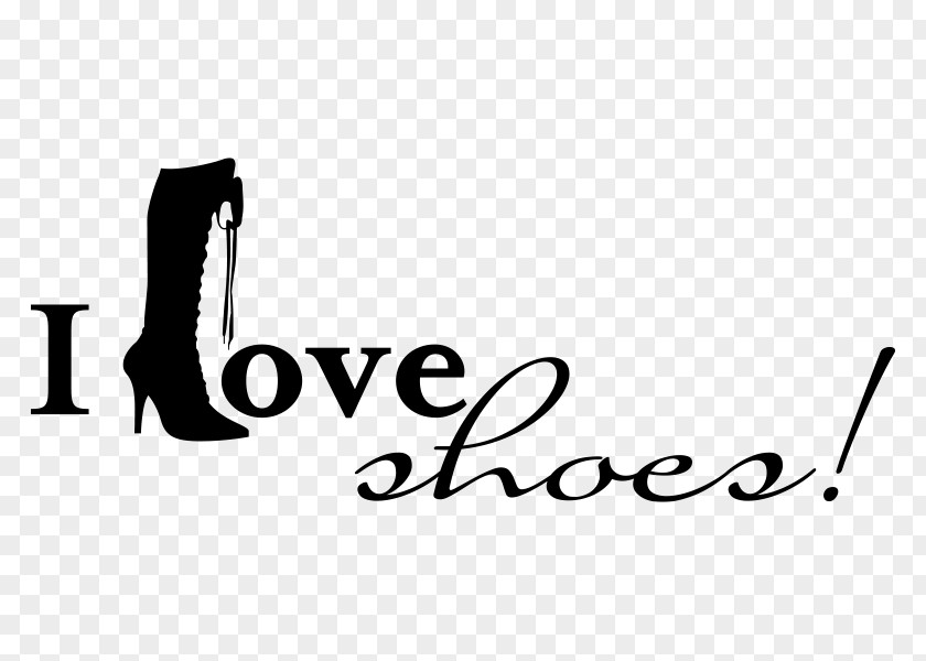 Design Logo Shoe White Font PNG