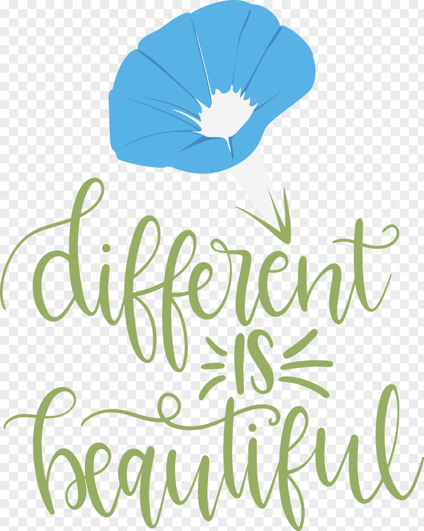 Different Is Beautiful Womens Day PNG