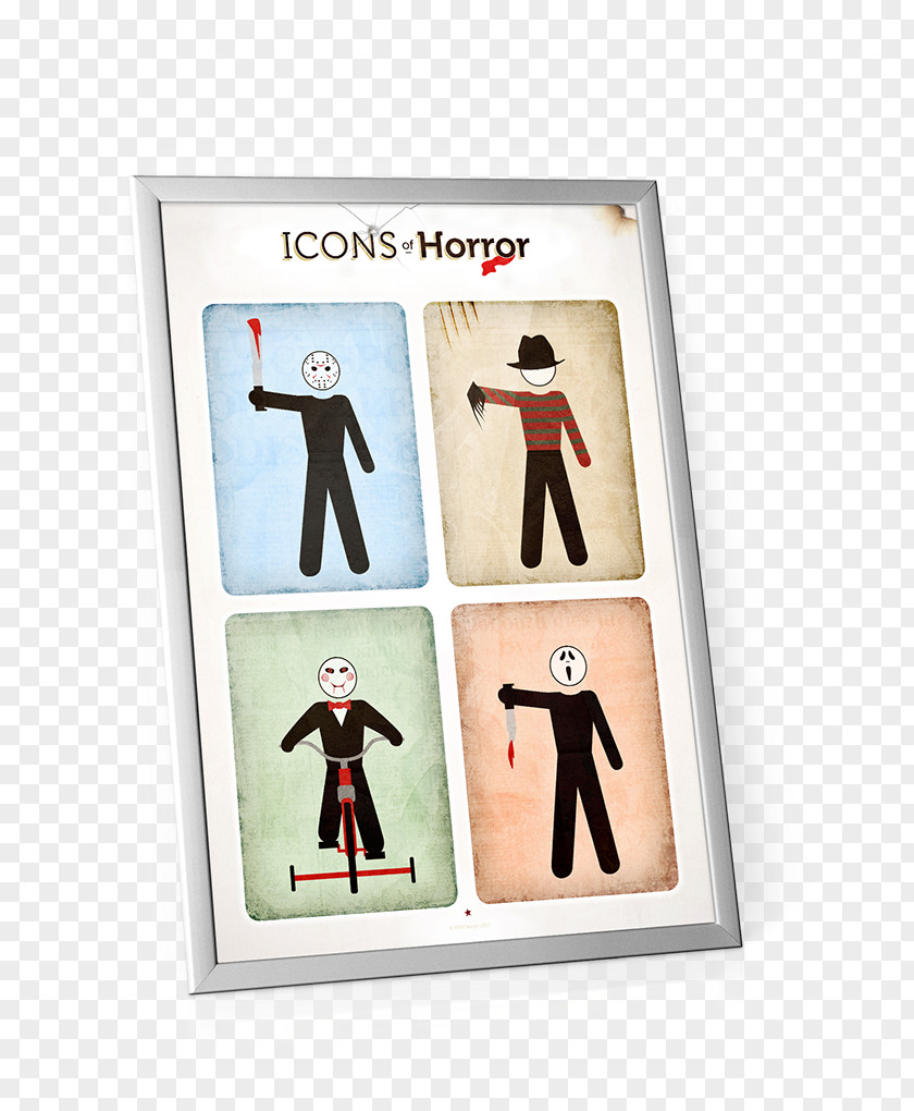 Horror Poster Picture Frames Material Font PNG