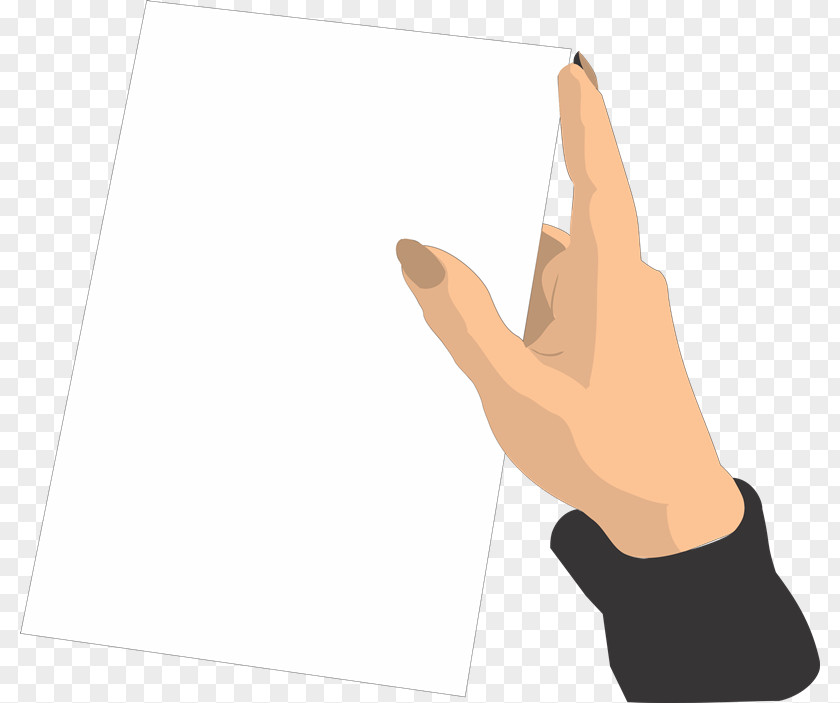 Line Thumb Angle PNG