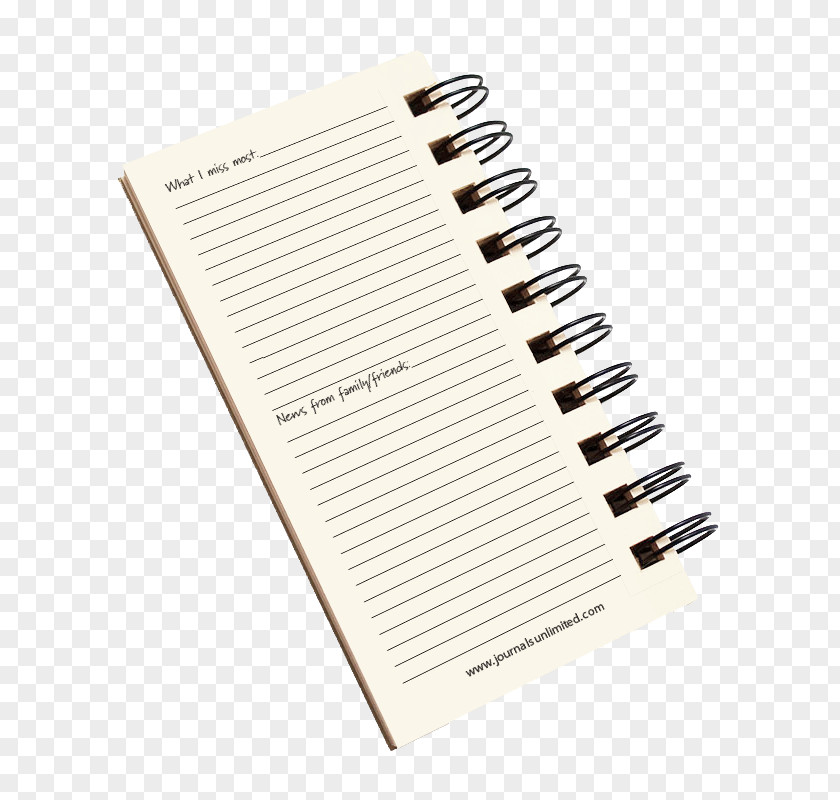 Notebook Paper Hardcover MINI Book Cover PNG