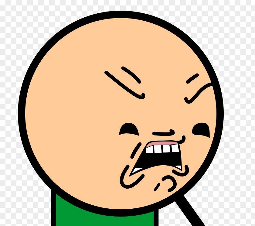 Youtube Cyanide & Happiness YouTube Comics Face PNG
