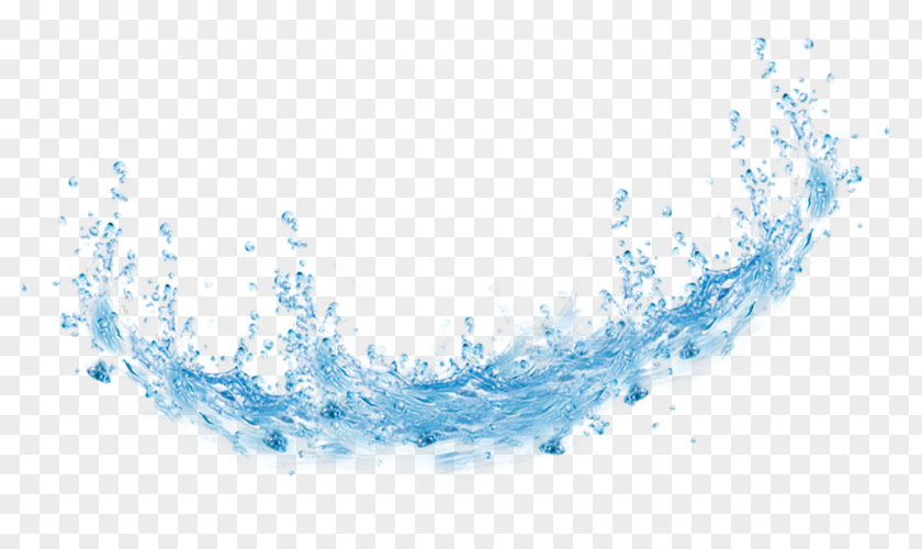 A Big Wave Of Water Effect Element Light Download Computer File PNG