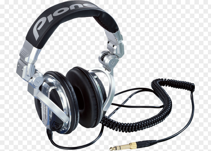 Headset HDJ-1000 Headphones Disc Jockey Pioneer Corporation Audio PNG