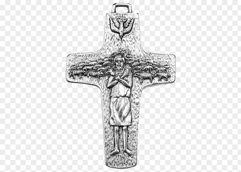 Pope Francis Crucifix Papal Cross Pectoral Christian PNG