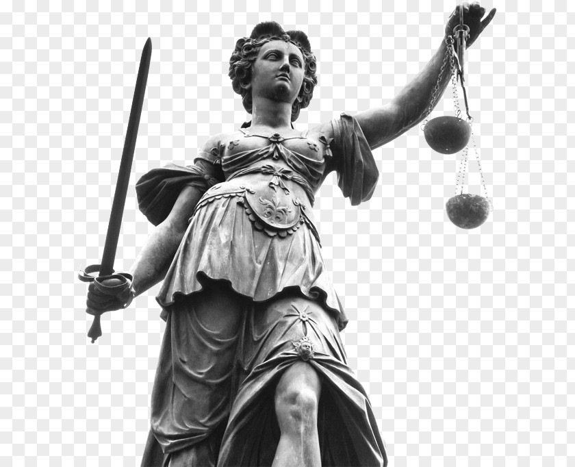 Lady Justice Statue Sculpture PNG , justice statue clipart PNG