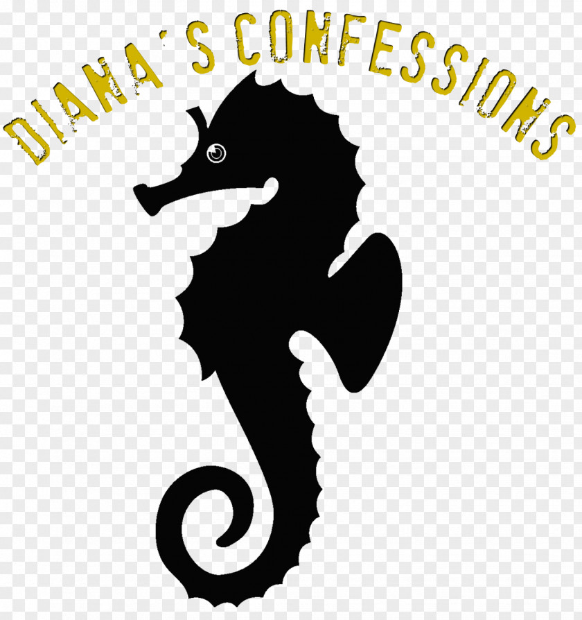 Silhouette Seahorse Drawing PNG