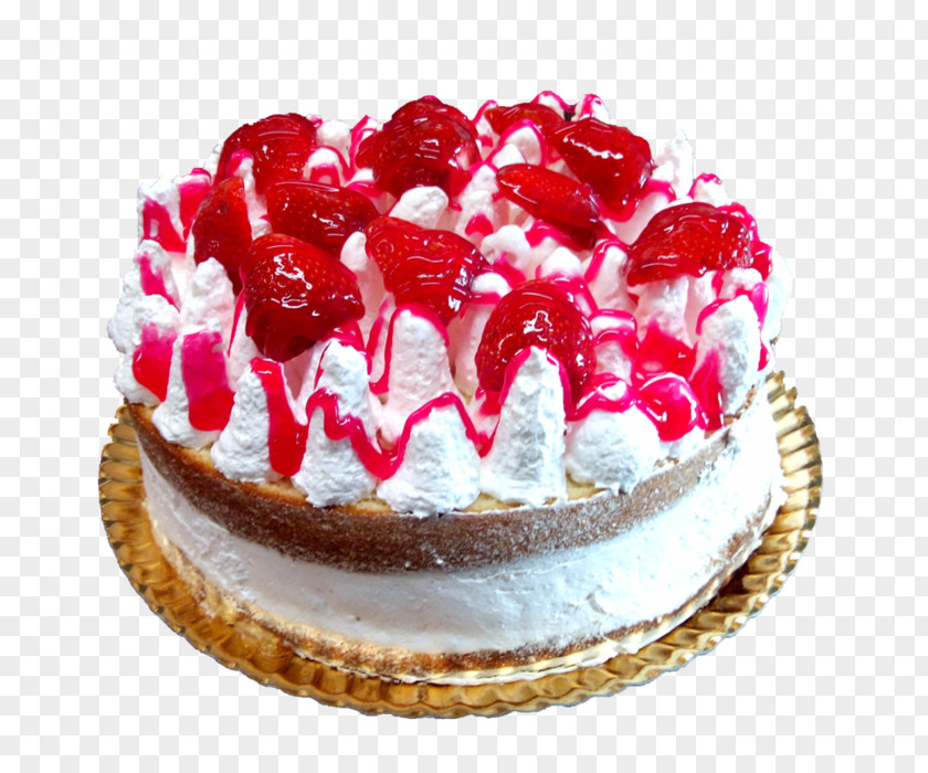 Strawberry Tart Torte Pie Cheesecake Black Forest Gateau PNG