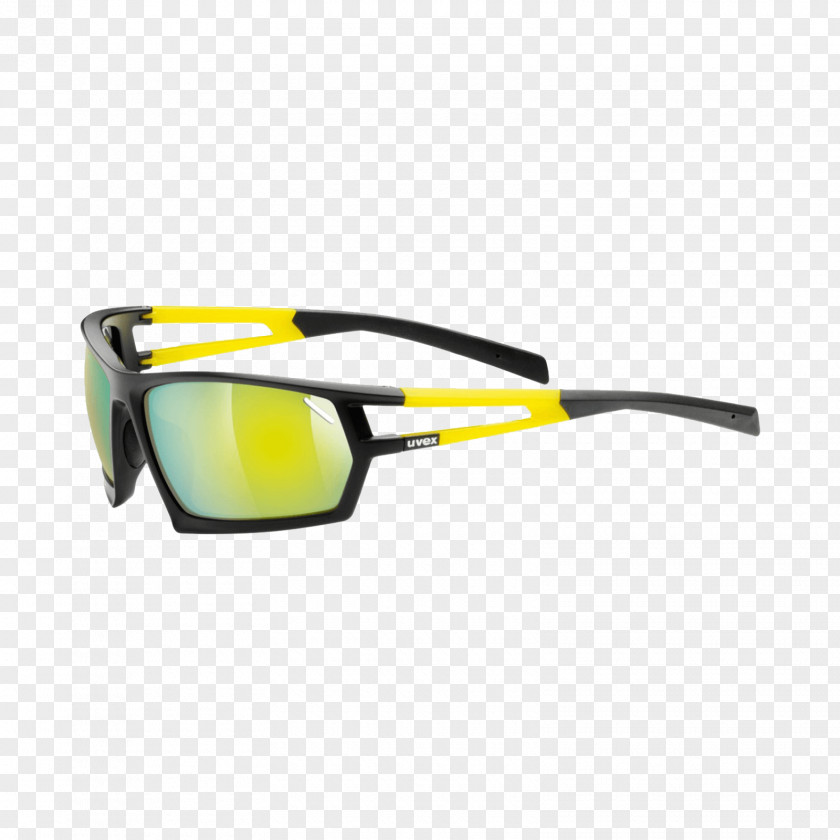 Sunglasses UVEX Yellow Allegro Red PNG