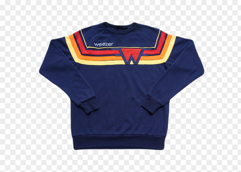 T-shirt Sleeve Weezer Hoodie Sweater PNG