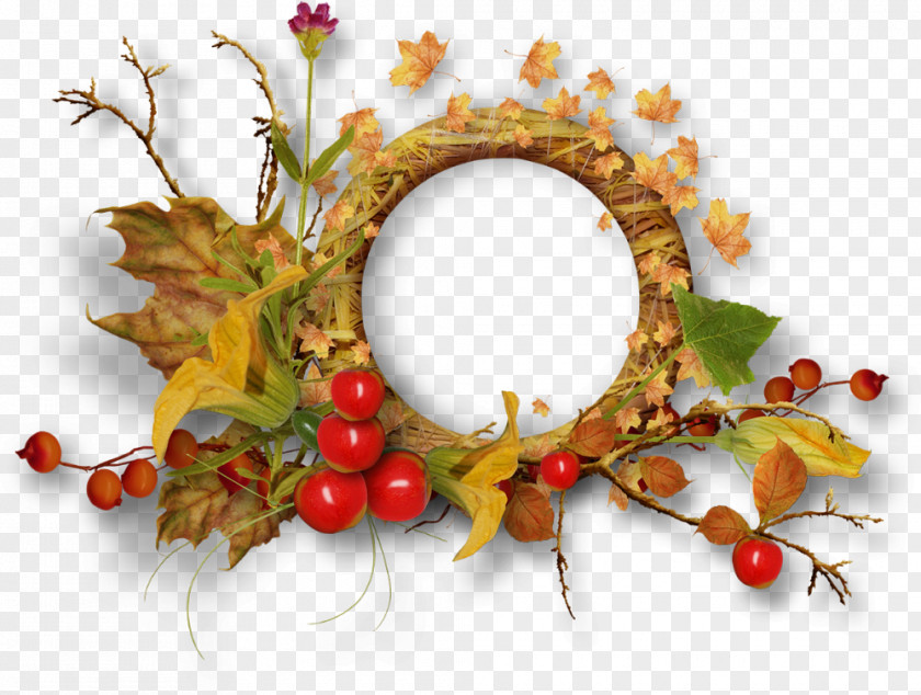 Autumn Clip Art Borders And Frames Image PNG