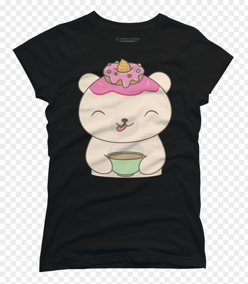 Cat Lover T Shirt T-shirt Polar Bear Brown Cuteness PNG