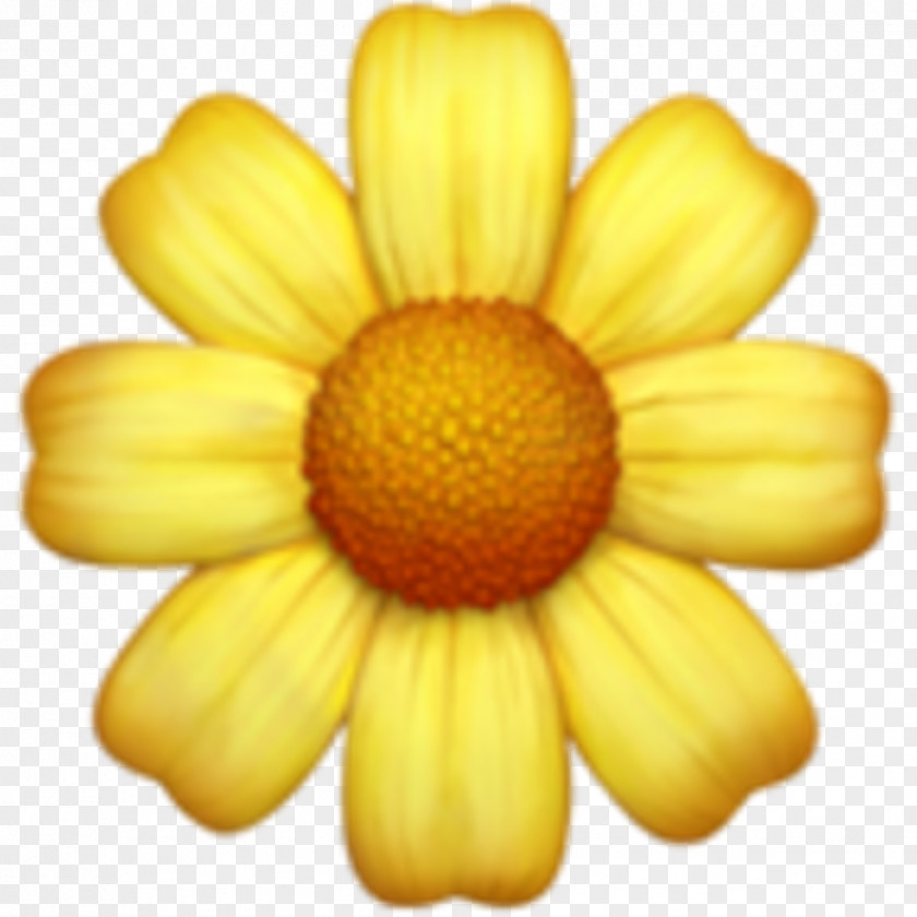 Emoji Sticker Flower PNG
