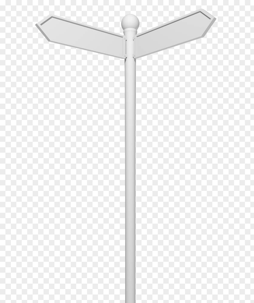 Hand Painted White Road Sign Arrow Black And PNG