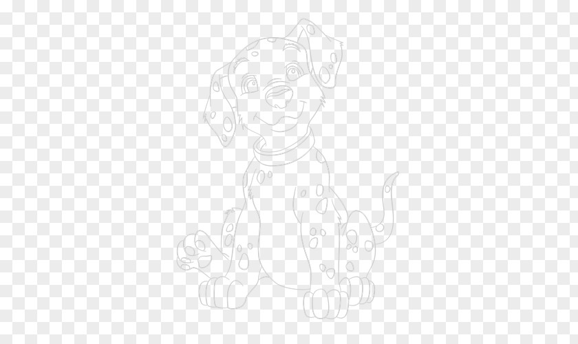 Puppy Dog Breed Line Art Drawing PNG