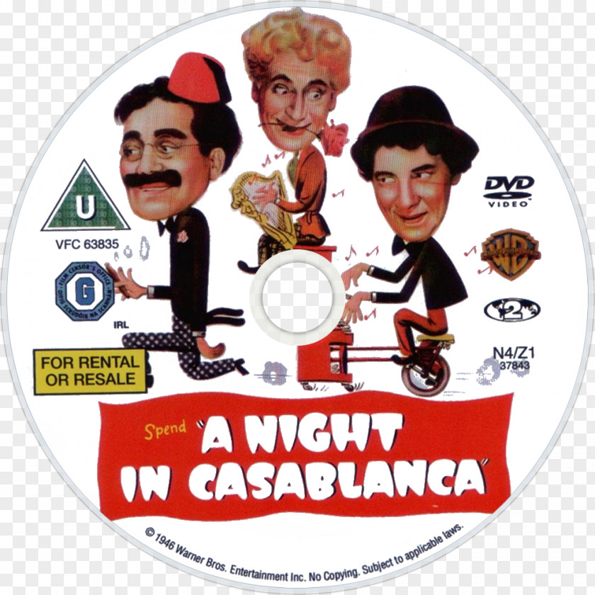 Movie Night A In Casablanca Groucho Marx Chico Brothers PNG