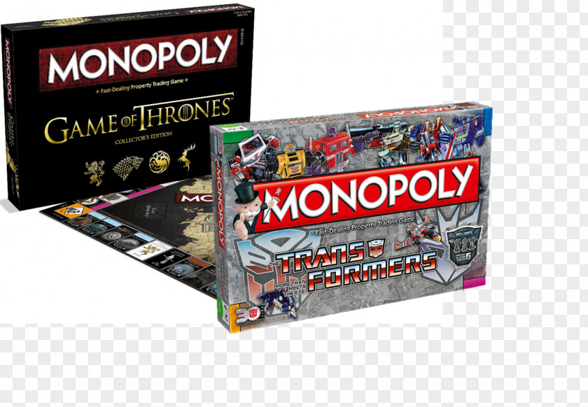 Transformers Hasbro Monopoly Risk Board Game PNG