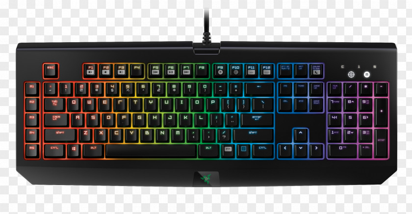 Computer Mouse Keyboard Razer BlackWidow Chroma Gaming Keypad Video Game PNG