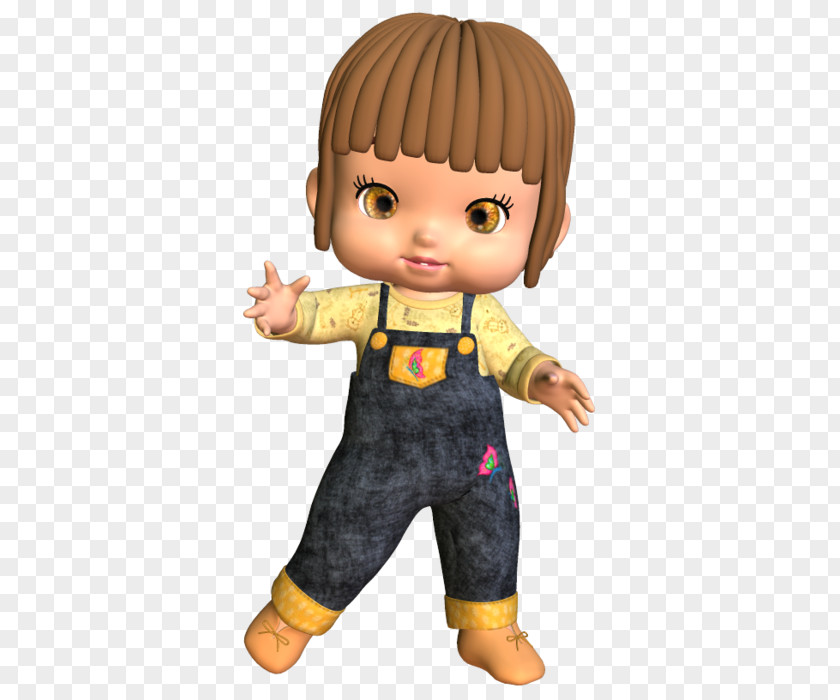 Doll Figurine Toddler Cartoon Character PNG