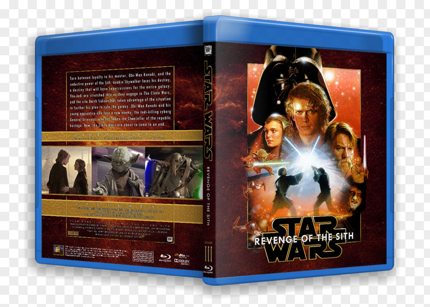 James T Kirk Blu-ray Disc Star Wars Prequel Trilogy DVD PNG