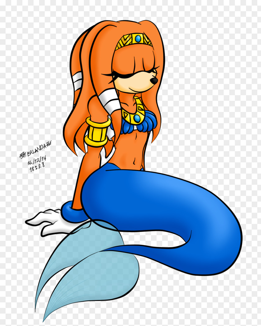 Mermaid Tikal Knuckles The Echidna Sonic Hedgehog PNG