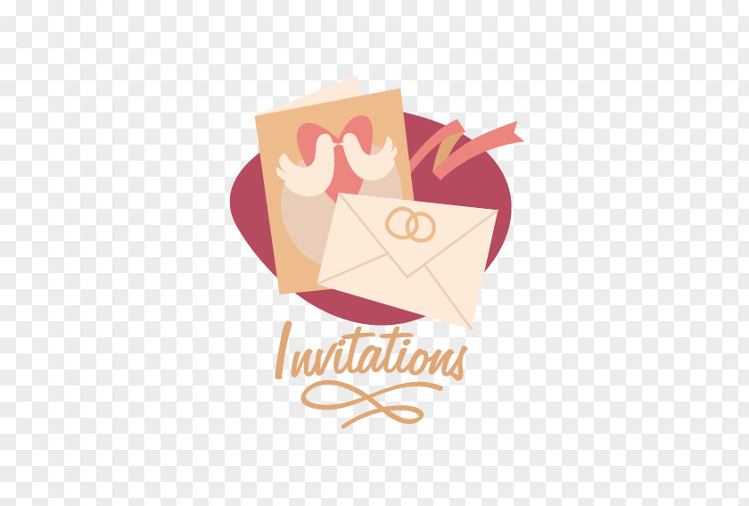 Wedding Invitations Cartoon Logo PNG