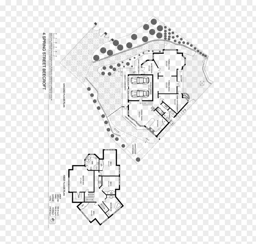 Angle Floor Plan Point Pattern PNG