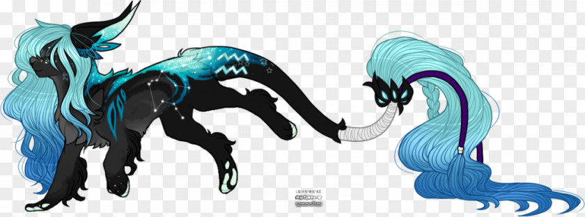 Aquarious Horse Dragon Cartoon Microsoft Azure PNG