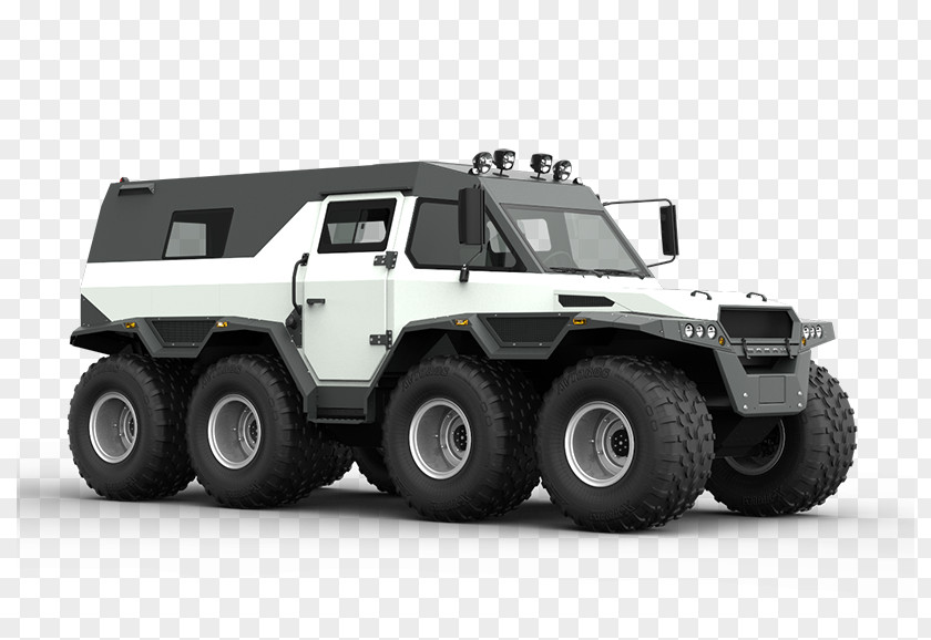 Ladder Car All-terrain Vehicle Avtoros Shaman Wheel PNG